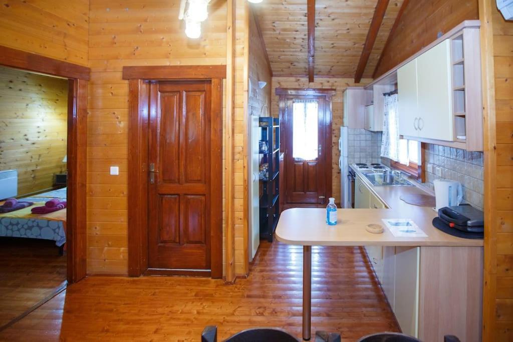 Apartmán Wooden House In Ioánnina Exteriér fotografie