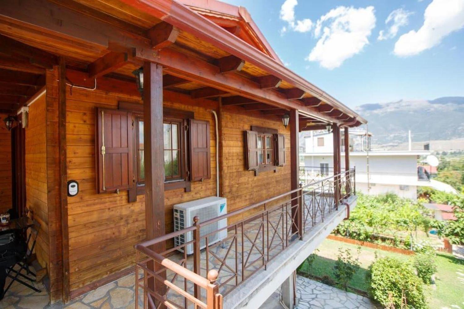 Apartmán Wooden House In Ioánnina Exteriér fotografie